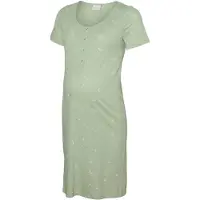 Mamalicious Camiseta de noche verde pastel / offwhite