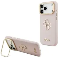 GUESS Funda Granulada Grande Con Soporte Para Cámara Para Iphone 17 Pro 4g