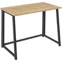 Leobert Escritorio informático - Modelo - Madera Sonoma/Patas negras