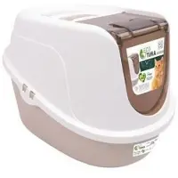 M PETS Arenero MPETS, color beige, fabricado con plástico reciclado