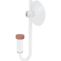 Gistuch Difusor de CO2 transparente, fabricado en acrílico, con atomizador y contador de burbujas, ideal para plantas de acuarios, agua y césped