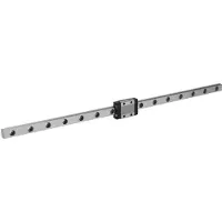 Gistuch Guía lineal MGN9 con bloque deslizante y placa deslizante de acero para equipos de automatización de máquinas CNC, 300 mm