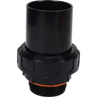 Gistuch Depósito de arena, tubería de agua recta con conexión roscada, conexiones para bombas de piscina, adaptadores de conexión de PVC, 2,0 pulgadas, modelo G2