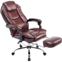 BellaFurn Silla de oficina clásica – Silla de oficina ergonómica – Acolchado de alta calidad, sensación de confort al sentarse