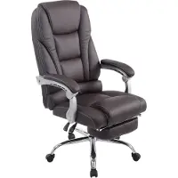 BellaFurn Silla de oficina de lujo, diseño ergonómico. Sillas de oficina. Máximo confort. Color: marrón