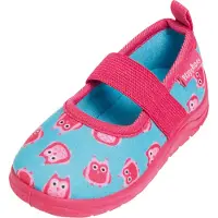 Playshoes Zapatillas de casa 'Eulen' turquesa / rosa
