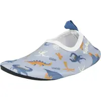 Playshoes Zapatos para playa y agua 'Meeresfreunde' camelo / azul / azul paloma