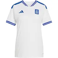 Adidas adidasCamiseta primera equipación Grecia 26 XS White Mujer