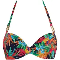 Marlies Dekkers Hula Haka Rainforest And Gold Push Up Bikini Top Talla: 70E | Bikinis Outlet | Mujer | Amarillo