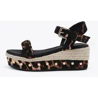 Lola Casademunt Sandalias marrón / negro