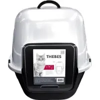 M PETS Jaula de transporte para mascotas MPETS, 62 x 53 x 58 cm, color blanco, blanco/, plástico