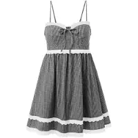 Imily Bela Vestido negro / blanco