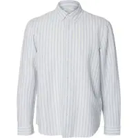 Selected Camisa 'SLHREGCLAY' azul / blanco