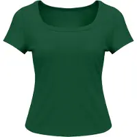 Imily Bela Camiseta verde oscuro