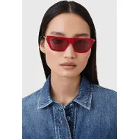 AllSaints Minka Sunglasses Lipstick Red Talla: OS | Gafas de Sol Outlet | Mujer | Rojo