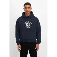 In Gold We Trust Unisex The Basket Navy Talla: L | Sudaderas con Capucha Outlet | Unisex | Azul