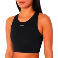 Circle - Ropa de senderismo mujer - Level Up Bra 2.0 Onyx Black para Mujer - Talla XS - Negro