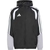 Adidas adidasChaqueta Tiro 26 Competition All Weather (Infantil) 140 Black / Light Onix / White Niño