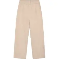 KnowledgeCotton Apparel - Women's Posey Linen-Mix Pants - Pantalones de ocio size XS, beige