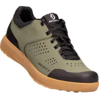 SCOTT - Zapatillas MTB - Shoe Mtb Shr-Alp Flat Lace Moss Green/Black - Talla 44 - Verde