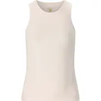 Athlecia - Women's Tinashe Halterneck Rib Top - Top size 40, blanco