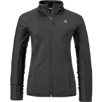Schöffel - Women's Fleece Jacket Cascata - Forro polar size 40, negro/gris