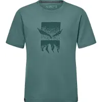 Salewa - Eagle 3Cime T-Shirt - Camiseta funcional size 52, turquesa