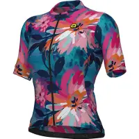 ALÉ - Women's PR-E Jardin S/S Jersey - Maillot de ciclismo size L, multicolor