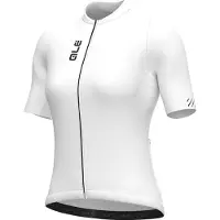 ALÉ - Women's Pragma Color Block S/S Jersey - Maillot de ciclismo size L, blanco