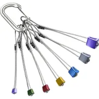 Black Diamond - Empotradores escalada - Stopper Set Pro #5-11 - Púrpura
