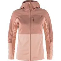 Fjällräven - Ropa de senderismo mujer - Abisko Trail Fleece W Chalk Rose Dusty Rose - Talla S - Rosa