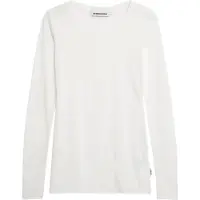 Armedangels - Women's Einiaara Soft - Camiseta de manga larga size M, blanco