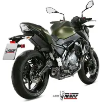 MIVV Sistema De Escape Completo Homologado Delta Race Kawasaki Ninja 650/z650 2017-23 K.044.ldrb