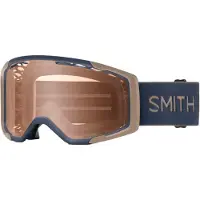 Smith - Máscaras y gafas MTB - Rhythm Mtb Royal Navy / Summit Chromapop Amber Low Light de Silicona - Azul