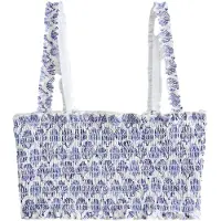 Next Top de bikini navy / añil / blanco