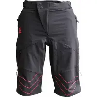 Zimtstern - Bulletz Short - Pantalones cortos de ciclismo size XXL, negro/gris