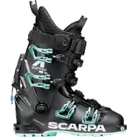 Scarpa - Botas de esquí para mujer - 4-Quattro SL W Black Aqua de Aluminio - Talla 39,5 - Negro