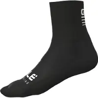 ALÉ - Strada 2.0 Socks - Calcetines de ciclismo size 36-39 - S, negro