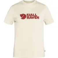 Fjällräven - Women's Logo Tee - Camiseta de manga corta size M, blanco