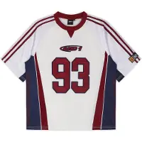 AND1 Camiseta 'Respect The Game' navy / borgoña / negro / blanco