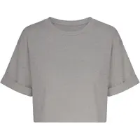 Imily Bela Camiseta gris moteado