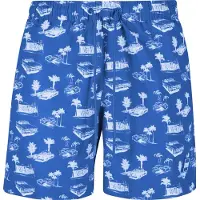 Urban Classics Bermudas azul / blanco