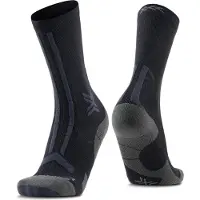 X-socks - Run Perform Crew - Calcetines de running size 45-47, negro