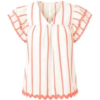 Imily Bela Blusa crema / rosa