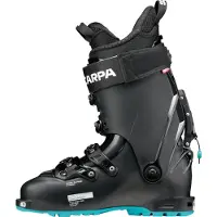 Scarpa - Botas de esquí para hombre - 4-Quattro SL Black Azure de Aluminio - Talla 43 - Negro