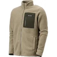 Columbia - Jasper Ridge Pebbled Full Zip Fleece - Forro polar size M, oliva