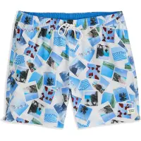 Scotch & Soda Volley Swim Short Bright White Talla: S | Bañadores Outlet | Hombre | Blanco
