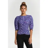 Isabel Marant Étoile Lidiane Blouse Blue Talla: 36 | Manga Larga Outlet | Mujer | Azul