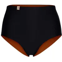 INASKA - Women's Reversible Bottom Pure - Parte inferior de bikini size XXL, negro