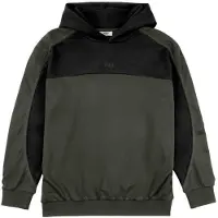 FILA Rivoli Loose Blocked Hoodie Black Talla: S | Sudaderas con Capucha Outlet | Hombre | Negro